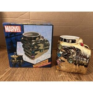Thanos Infinity Gauntlet LEFT Molded Mug E Earth Exclusive Marvel STILL IN BOX